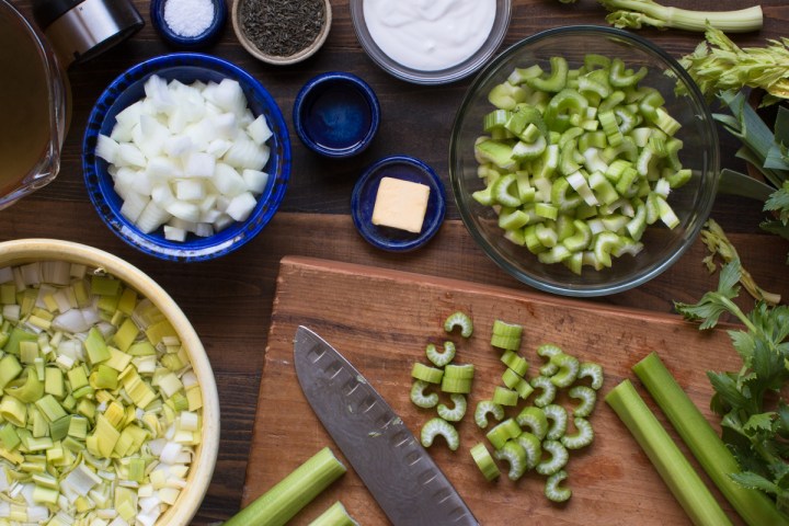 Miz for celery and leek soup lr-8300